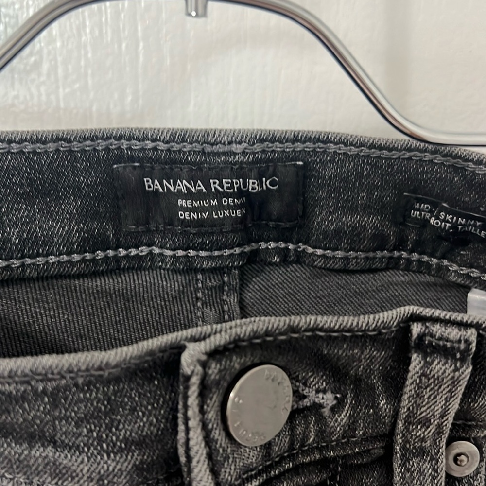 Banana republic ripped jeans gray
